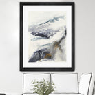 Expedite by Corrie LaVelle on GIANT ART - purples fluid abstracts