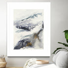 Expedite by Corrie LaVelle on GIANT ART - purples fluid abstracts