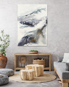 Expedite by Corrie LaVelle on GIANT ART - purples fluid abstracts