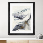 Expedite by Corrie LaVelle on GIANT ART - purples fluid abstracts