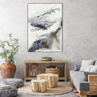 Expedite by Corrie LaVelle on GIANT ART - purples fluid abstracts