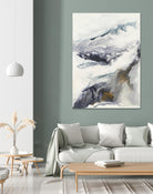 Expedite by Corrie LaVelle on GIANT ART - purples fluid abstracts