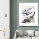 Expedite by Corrie LaVelle on GIANT ART - purples fluid abstracts