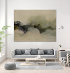 When It Rains It Pours by Kippi Leonard on GIANT ART - browns fluid abstracts