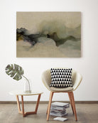 When It Rains It Pours by Kippi Leonard on GIANT ART - browns fluid abstracts