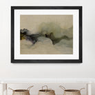 When It Rains It Pours by Kippi Leonard on GIANT ART - browns fluid abstracts