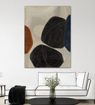 Gravity I by Kippi Leonard on GIANT ART - blacks organic shapes