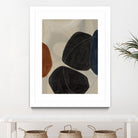 Gravity I by Kippi Leonard on GIANT ART - blacks organic shapes