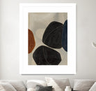 Gravity I by Kippi Leonard on GIANT ART - blacks organic shapes