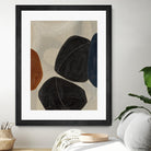 Gravity I by Kippi Leonard on GIANT ART - blacks organic shapes