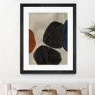 Gravity I by Kippi Leonard on GIANT ART - blacks organic shapes