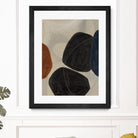 Gravity I by Kippi Leonard on GIANT ART - blacks organic shapes