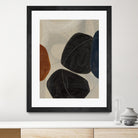 Gravity I by Kippi Leonard on GIANT ART - blacks organic shapes