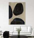Gravity II by Kippi Leonard on GIANT ART - blacks organic shapes