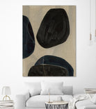 Gravity II by Kippi Leonard on GIANT ART - blacks organic shapes