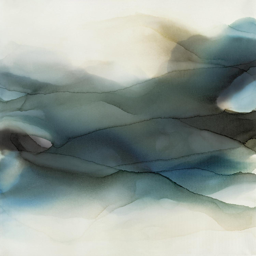 September Desert by Kippi Leonard on GIANT ART - blues fluid abstracts