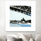 To The Cut by Beth Ann Lawson on GIANT ART - blues coastal bridge