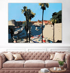 Kings Landing by Bethann Lawson on GIANT ART - blue coastal coastal