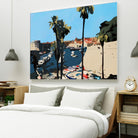 Kings Landing by Bethann Lawson on GIANT ART - blue coastal coastal