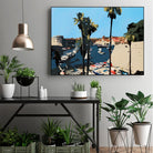 Kings Landing by Bethann Lawson on GIANT ART - blue coastal coastal