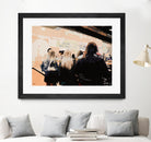 Late Night Queue by Beth Ann Lawson on GIANT ART - black figurative people