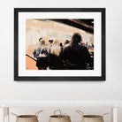 Late Night Queue by Beth Ann Lawson on GIANT ART - black figurative people