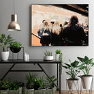 Late Night Queue by Beth Ann Lawson on GIANT ART - black figurative people