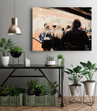 Late Night Queue by Beth Ann Lawson on GIANT ART - black figurative people