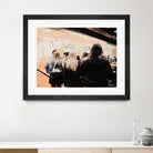 Late Night Queue by Beth Ann Lawson on GIANT ART - black figurative people