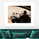 Late Night Queue by Beth Ann Lawson on GIANT ART - black figurative people