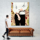 Mr. Right by Beth Ann Lawson on GIANT ART - black figurative fashion