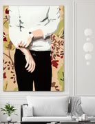 Mr. Right by Beth Ann Lawson on GIANT ART - black figurative fashion