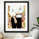 Mr. Right by Beth Ann Lawson on GIANT ART - black figurative fashion