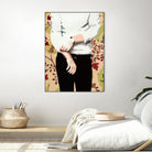 Mr. Right by Beth Ann Lawson on GIANT ART - black figurative fashion