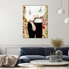 Mr. Right by Beth Ann Lawson on GIANT ART - black figurative fashion