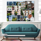 SoundHouse by Beth Ann Lawson on GIANT ART - grays cityscapes neighborhood