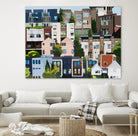 SoundHouse by Beth Ann Lawson on GIANT ART - grays cityscapes neighborhood