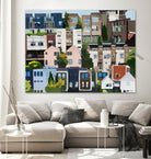 SoundHouse by Beth Ann Lawson on GIANT ART - grays cityscapes neighborhood