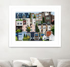 SoundHouse by Beth Ann Lawson on GIANT ART - grays cityscapes neighborhood