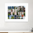 SoundHouse by Beth Ann Lawson on GIANT ART - grays cityscapes neighborhood