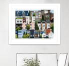 SoundHouse by Beth Ann Lawson on GIANT ART - grays cityscapes neighborhood