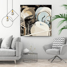 Kitchen BFF by Beth Ann Lawson on GIANT ART - whites & creams food & drink kitchen