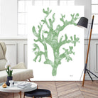 Sea Coral I V1 by Patti Mann on GIANT ART - blacks organic shapes