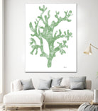 Sea Coral I V1 by Patti Mann on GIANT ART - blacks organic shapes