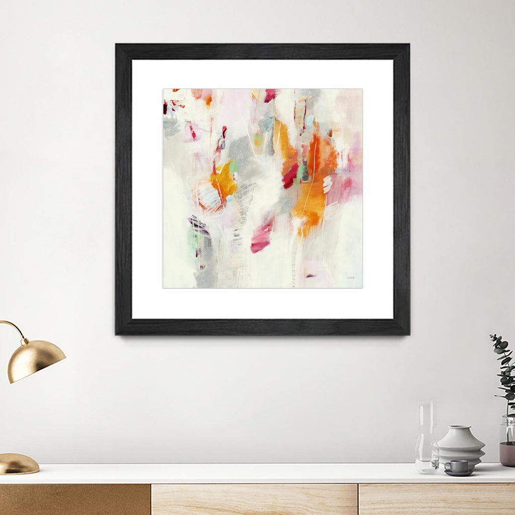 Pass on the Left by Jill Martin on GIANT ART - pale tints abstract