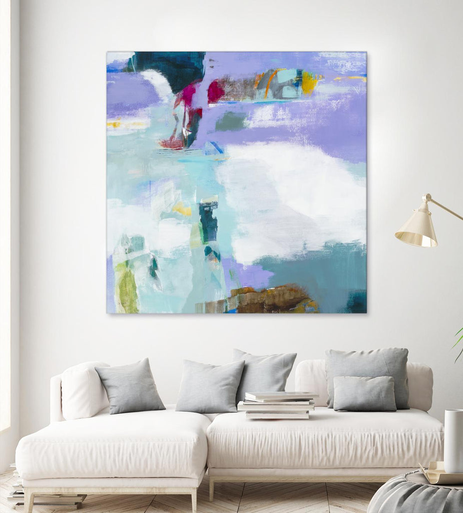 Reckoning by Jill Martin on GIANT ART - purples abstract
