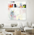 Looking by Jill Martin on GIANT ART - whites & creams abstract