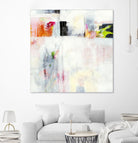 Looking by Jill Martin on GIANT ART - whites & creams abstract