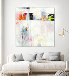 Looking by Jill Martin on GIANT ART - whites & creams abstract