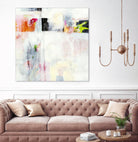 Looking by Jill Martin on GIANT ART - whites & creams abstract